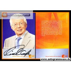 Autogramm TV | ZDF | Dieter Thomas HECK | 2000er (Portrait Color) Frank