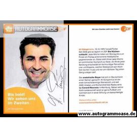 Autogramm TV | ZDF | Ali GÜNGÖRMÜS | 2010er (Portrait Color)
