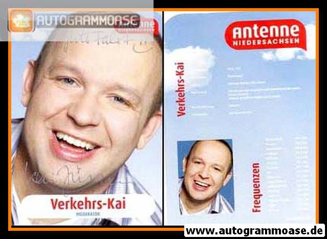 Autogramm Radio | Antenne Niedersachsen | VERKEHRS-KAI | 2010er (Portrait Color)