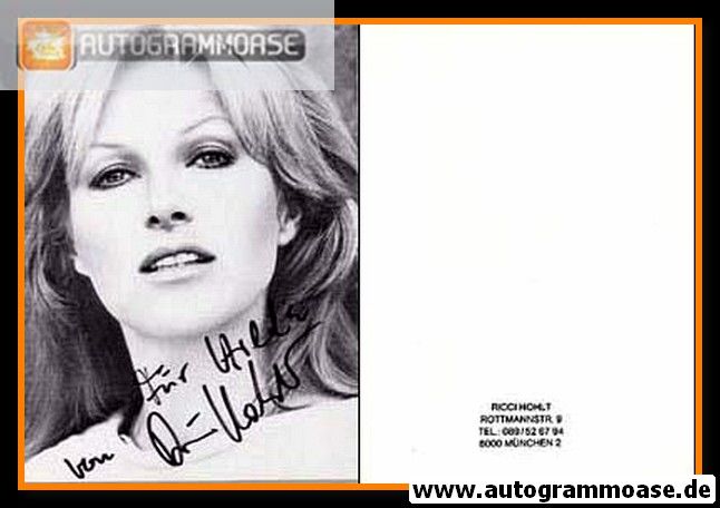 Autogramm Schauspieler | Ricci HOHLT | 1980er (Portrait SW)