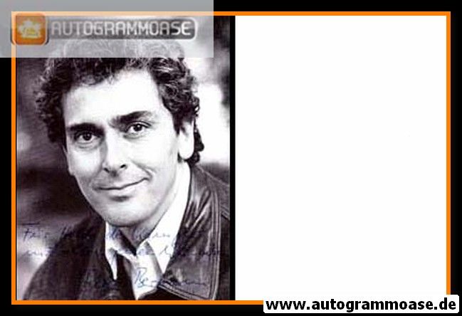 Autogramm Schauspieler | Peter BERTRAM | 1980er (Portrait SW)