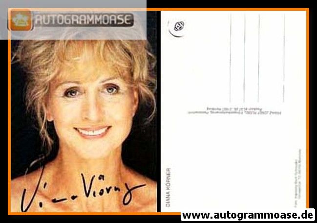 Autogramm Schauspieler | Diana KÖRNER | 1990er (Portrait Color Rüdel)