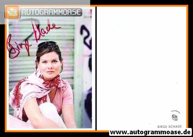 Autogramm Schauspieler | Birge SCHADE | 1990er (Portrait Color)