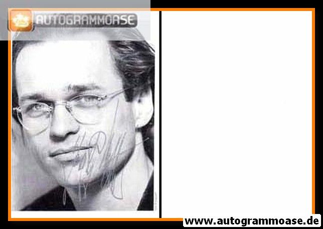 Autogramm Schauspieler | UNBEKANNT 059 | 1990er (Portrait SW)