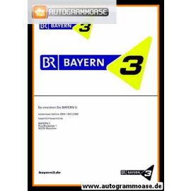 Aufkleber Radio | BR Bayern 3 | 2010er 