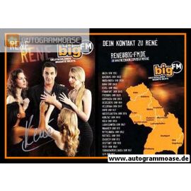 Autogramm Radio | bigFM | Rene KRÄMER | 2010er (Portrait Color)