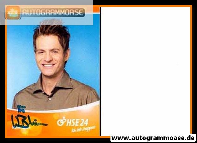 Autogramm TV | HSE24 | Walter BLUM | 2010er (Portrait Color)