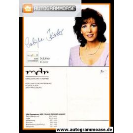 Autogramm Radio | MDR1 Sachsen-Anhalt | Sabine KÜSTER | 2000er (Portrait Color)