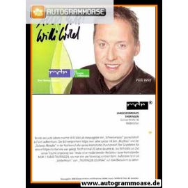 Autogramm Radio | MDR1 Thüringen | Willi WILD | 2004 (Portrait Color) Jehnichen
