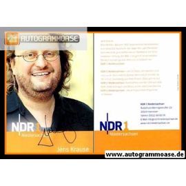 Autogramm Radio | NDR1 Niedersachsen | Jens KRAUSE | 2000er (Portrait Color) Garrels