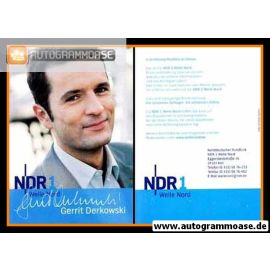 Autogramm Radio | NDR1 Welle Nord | Gerrit DERKOWSKI | 2000er (Portrait Color) Garrels