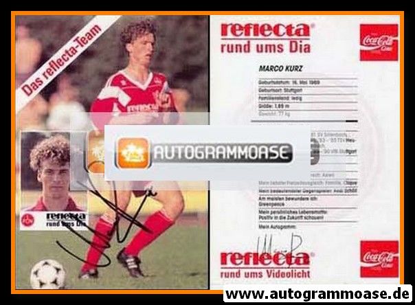 Autogramm Fussball | 1. FC Nürnberg | 1990 | Marco KURZ