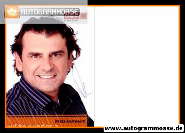 Autogramm Radio | ORF W | Peter AGATHAKIS | 2010er (Portrait Color) 