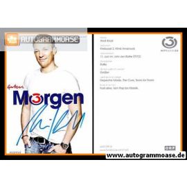 Autogramm Radio | Hitradio Ö3 | Andi KNOLL | 2000er (Portrait Color)