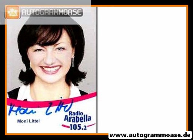 Autogramm Radio | Arabella | Moni LITTEL | 2000er (Portrait Color)