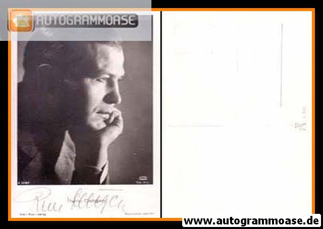 Autogramm Schauspieler | Rene DELTGEN | 1940er (Portrait SW) FFV A3578-1