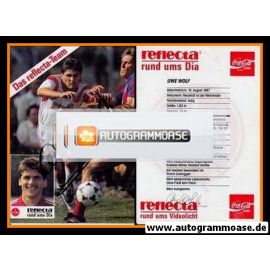 Autogramm Fussball | 1. FC Nürnberg | 1990 | Uwe WOLF