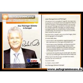 Autogramm Politik | CDU | Dieter-L. KOCH | 2010er (Portrait Color EU)