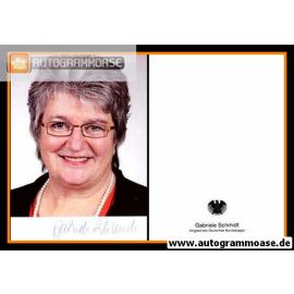 Autogramm Politik | CDU | Gabriele SCHMIDT | 2010er (Portrait Color) 