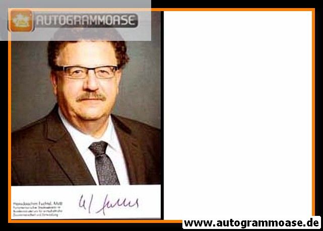 Autogramm Politik | CDU | Hans-Joachim FUCHTEL | 2010er (Portrait Color) 2