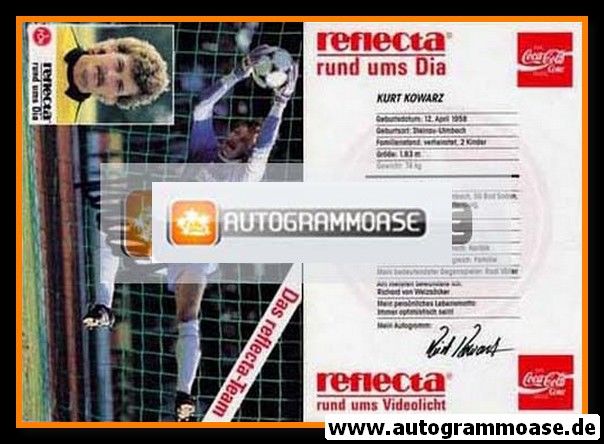 Autogramm Fussball | 1. FC Nürnberg | 1990 | Kurt KOWARZ 