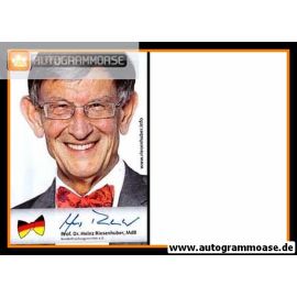 Autogramm Politik | CDU | Heinz RIESENHUBER | 2010er (Portrait Color)