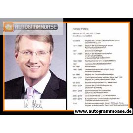 Autogramm Politik | CDU | Ronald POFALLA | 2010er (Lebenslauf) 