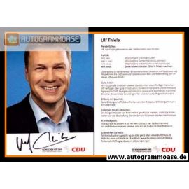 Autogramm Politik | CDU | Ulf THIELE | 2000er ("So Machen Wir Das")