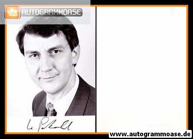 Autogramm Politik | CDU | Ulrich PETZOLD | 1990er (Portrait SW)