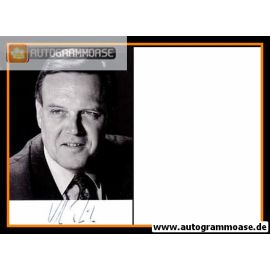 Autogramm Politik | CDU | Volker RÜHE | 1990er Foto (Portrait SW)