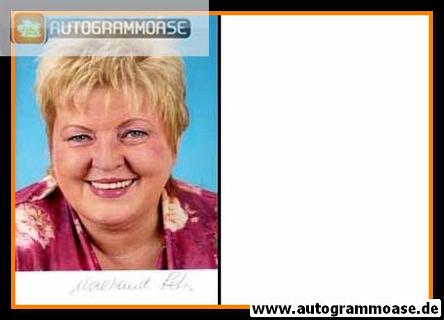Autogramm Politik | SPD | Waltraud LEHN | 2000er Foto (Portrait Color)