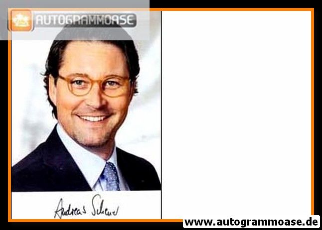 Autogramm Politik | CSU | Andreas SCHEUER | 2010er (Portrait Color)