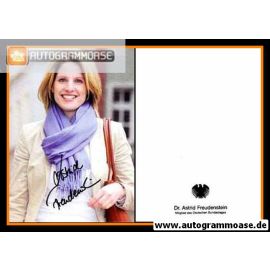 Autogramm Politik | CSU | Astrid FREUDENSTEIN | 2010er (Portrait Color)