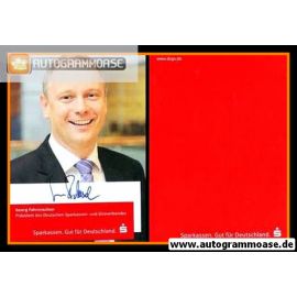 Autogramm Politik | CSU | Georg FAHRENSCHON | 2010er (Sparkasse)