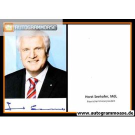 Autogramm Politik | CSU | Horst SEEHOFER | 2010er (Portrait Color) 1