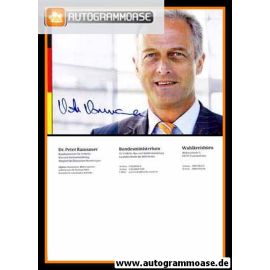 Autogramm Politik | CSU | Peter RAMSAUER | 2010er (Portrait Color)