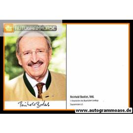 Autogramm Politik | CSU | Reinhold BOCKLET | 2010er (Portrait Color)