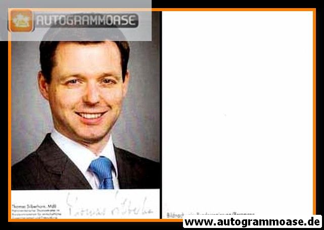Autogramm Politik | CSU | Thomas SILBERHORN | 2010er (Portrait Color)