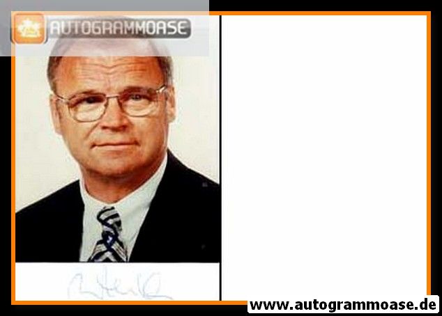Autogramm Politik | CSU | Wolfgang ZEITLMANN | 1990er Foto (Portrait Color)