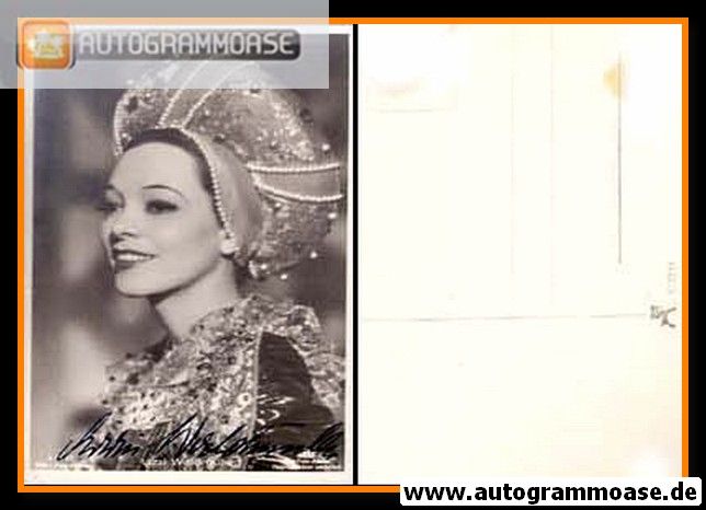 Autogramm Schauspieler | Lizzi WALDMÜLLER | 1940er (Portrait SW) FFV