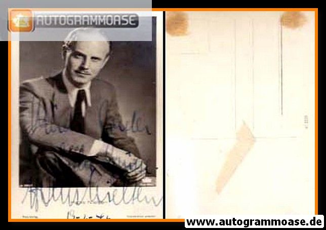 Autogramm Schauspieler | Hans NIELSEN | 1940er (Portrait SW) Ross A3360-1
