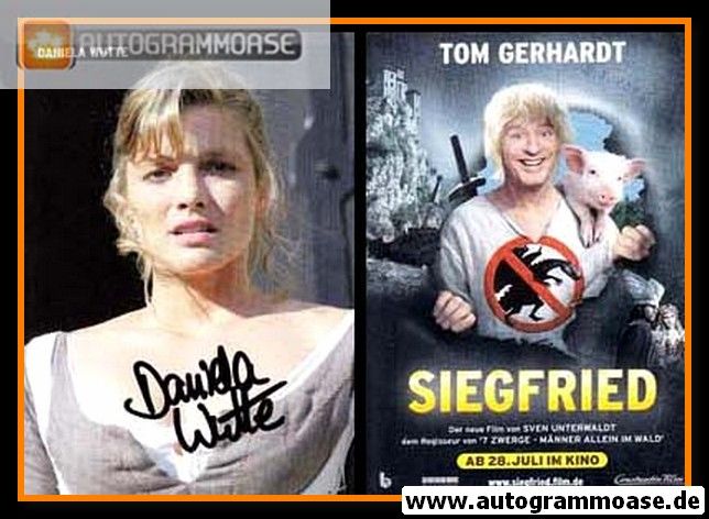 Autogramm Film | Daniela WUTTE | 2005 "Siegfried"