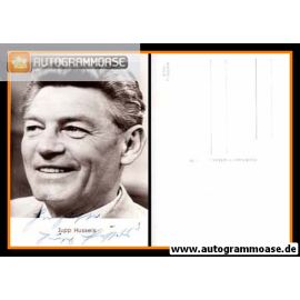 Autogramm Schauspieler | Jupp HUSSELS | 1970er (Portrait SW) Graphima