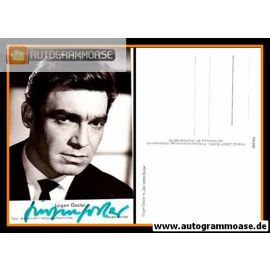 Autogramm Schauspieler | Jürgen GOSLAR | 1960 (Portrait SW Rüdel) Der Letzte Zeuge