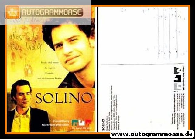 Autogramm Schauspieler | UNBEKANNT | 2002 "Solino"
