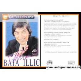 Autogramm Schlager | Bata ILLIC | 1995 "Ein Leben Lang Verliebt In Dich" (MCP)
