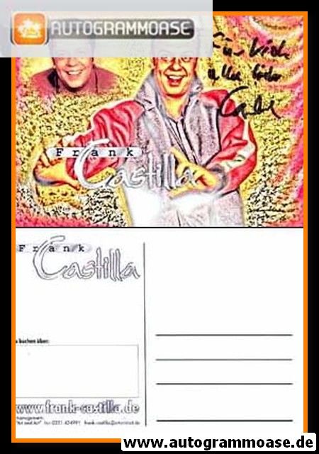 Autogramm Schlager | Frank CASTILLA | 2000er (Portrait Color)