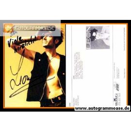 Autogramm Schlager | LEON | 1996 "Planet Of Blue" (BMG Ariola)