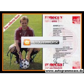 Autogramm Fussball | 1. FC Nürnberg | 1991 | Rainer ZIETSCH