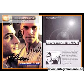 Autogramme Pop | ORANGE BLUE | 2000 "She´s Got That Light" (Edel)